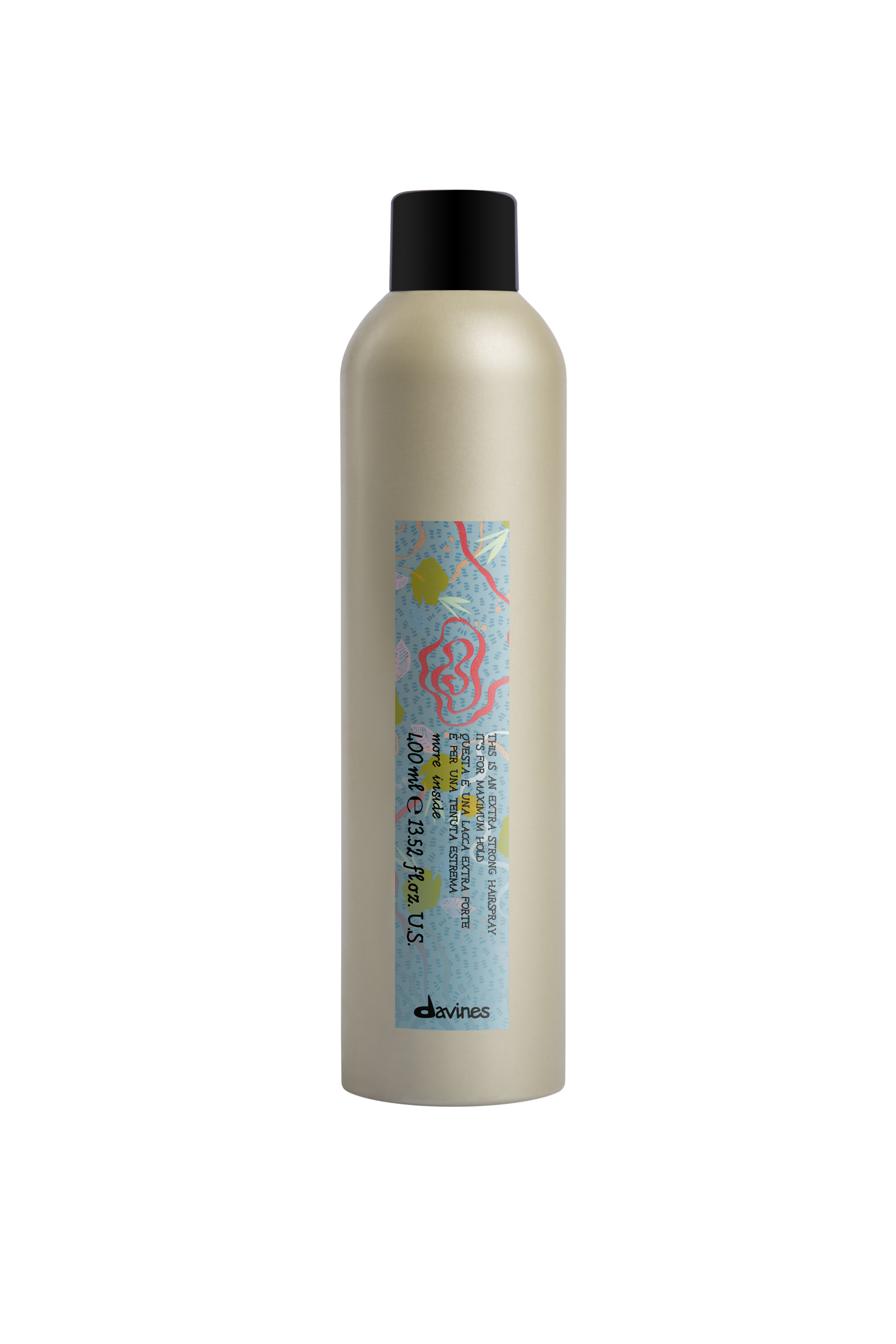 MORE INSIDE THIS IS AN EXTRA STRONG HAIRSPRAY