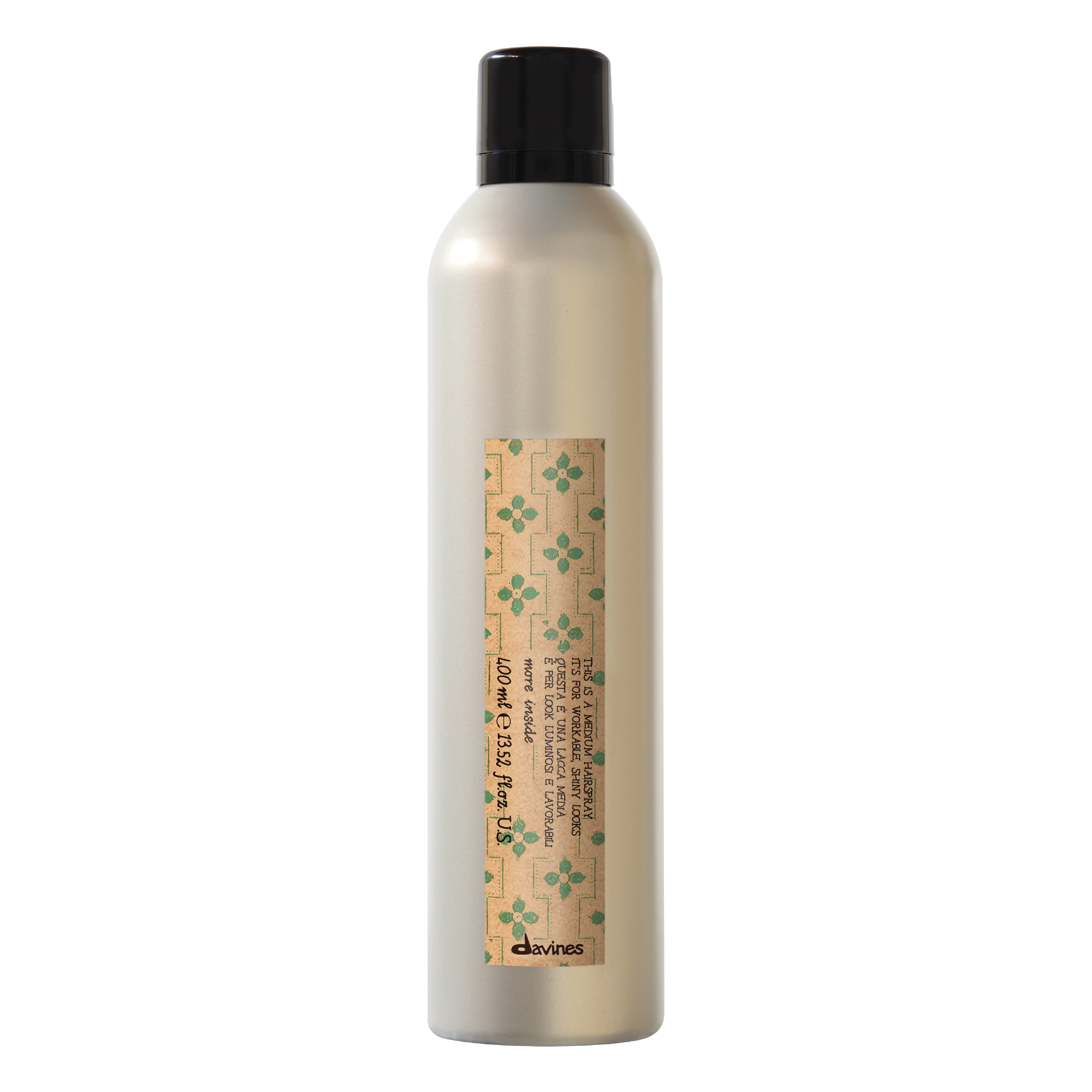 MORE INSIDE THIS IS A MEDIUM HAIRSPRAY