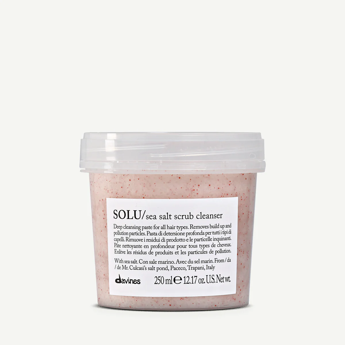 SOLU/ SEA SALT SCRUB CLEANSER